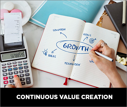 continuous value creation
